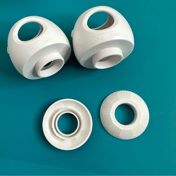 Wappa Baby Door Knob Covers in White - Set of 2 - Picture 9 of 11